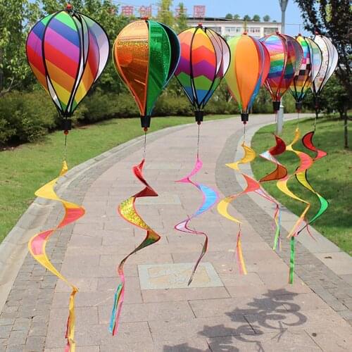 Decorative Lightweight Shopping Mall layout Wind Spinner for Flower Beds