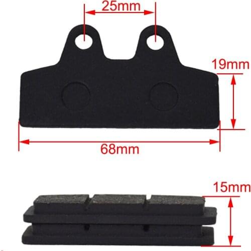 Disc Brake Pad for Motorcycle Electric Scooter Moped Trike