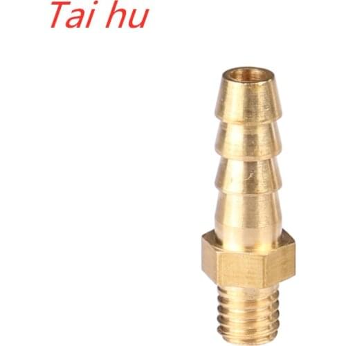 Miniature pagoda mini short outer wire M5M6M4 copper 4 5 6 8 mm soft skin tube tracheal joint