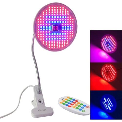 NEW 204 LED timer plant Grow light phytolamp Fitolamp indoor vegs cultivo growing growbox home Flower Plants greenhouse
