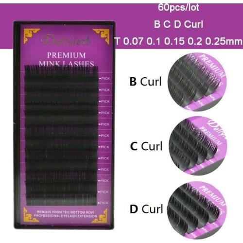 Wholesale 150pcs All Size Mix Length Individual Eyelash Extension Mink Lashes Freeshipping