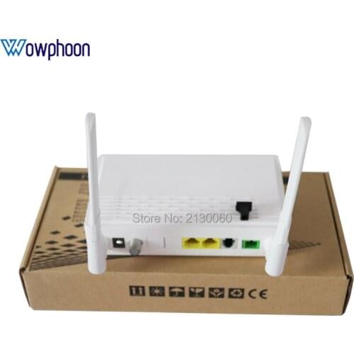 Otop SC APC Interface EPON ftth ONU ONT 1GE + 1FE + POTS + CATV + WIFI,English Firmware 100% New