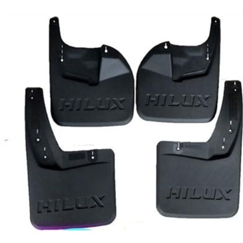 Front Rear For Toyota Hilux REVO 4WD 2015 2016 2017 2018 2019 Car Mudguards MudFlaps Splash Guards Mud Flap Fender Flares