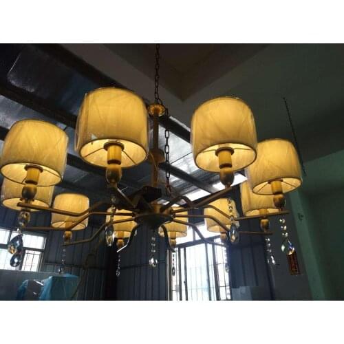 Post-modern creative chandelier simple model room living room bedroom restaurant creative personality project chandelier