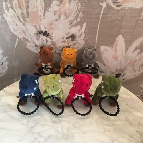 9CM Approx. Stuffed Animal Dinosaur Gift , Party Hair Decoration Plush Toy