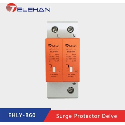 TELEHAN Surge Protector, Surge protection, 2P 10KA~100KA B/C/D ~385V Power Surge Protector, AC House Surge Protector