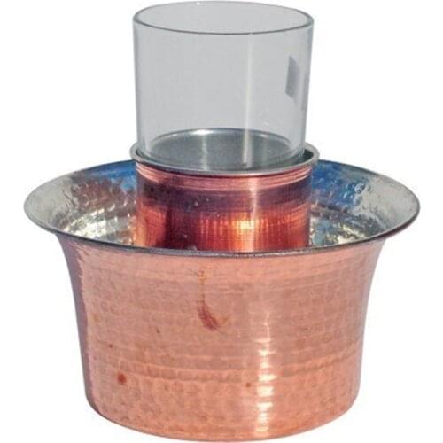Turkish Copper Cooler Bucket Hammered Copper Turkish Raki Ouzo Wine Cooler Ehlikeyf