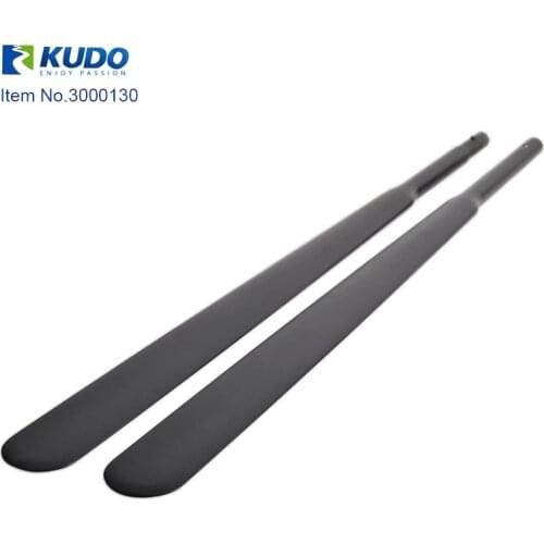High Quality Lightweight 2 Piece Full Carbon Fiber Kayak Greenland Paddle with Free Bag