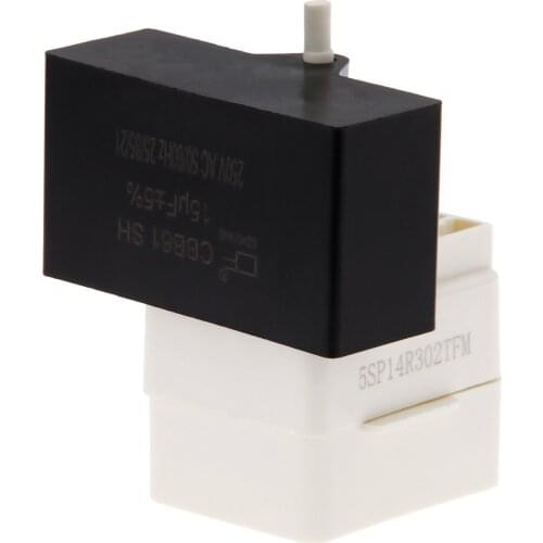 W10613606 Relay Overload With Capacitor 67005560 for Whirlpool Kenmore Maytag Jenn Air 59653463301 AP5787784 3023300 EB9FVBLVS00