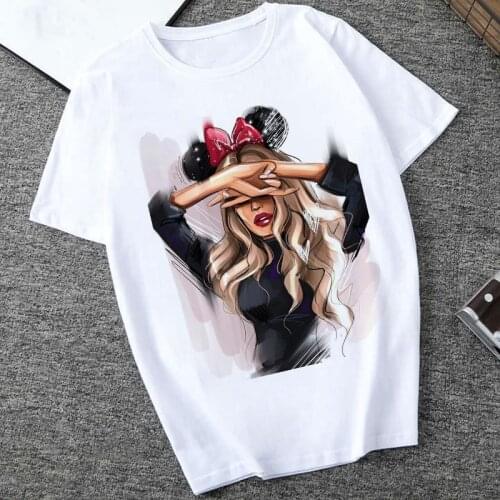 Camisas Mujer 2021 Summer Thin Section White T Shirt Fashion Harajuku Aesthetic Contemplate Female T-shirt Leisure Tshirt Tops