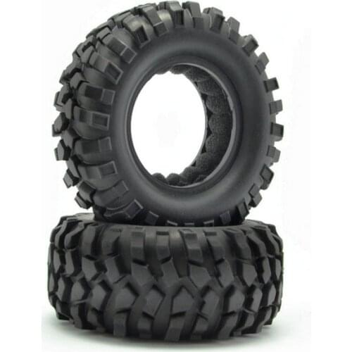 1.9" axial scx10 crawler tyre 96mm leather tires(4) for 1/10 RC Capo ace1 Rock crawler 4x4 Truck Cross D90 D110 CC01 PG4A