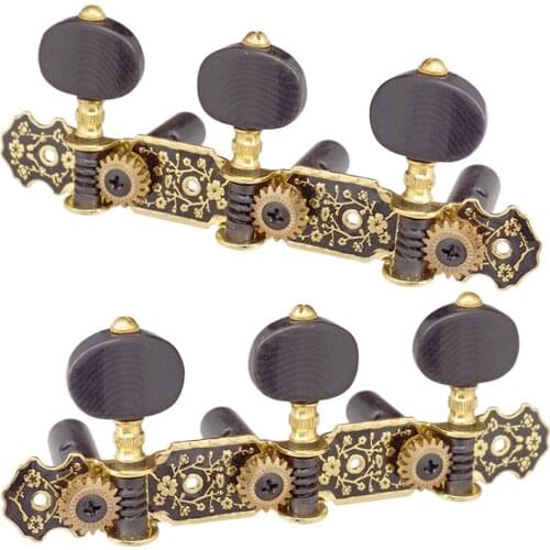 Tooyful 1 Pair Classical Guitar Tuning Pegs Machine Heads Tuners for Guitar Accessories