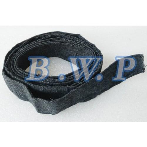 1PC TIG Torch Cable Cover Cowboy Jeans Cloth 3.8M In Length x 5CM In Width With Free Plastic Ribbons