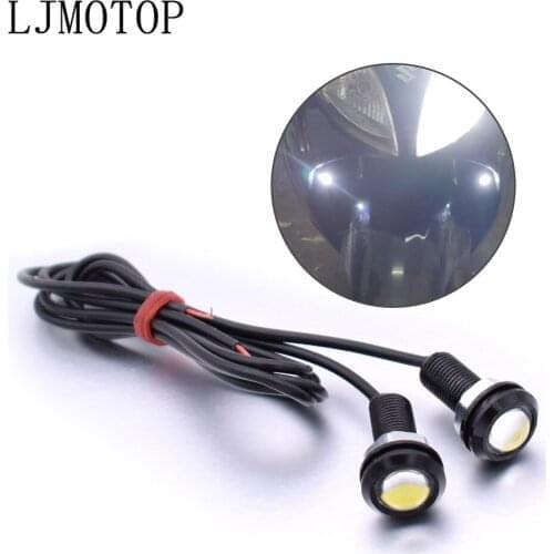 10pcs Motorcycle Eagle Eye Strobe Light Reversing Parking Signal Lamp For honda CBR 1000 RR 1000RR cr Cbr 600 r3 MT07 mt 03 10