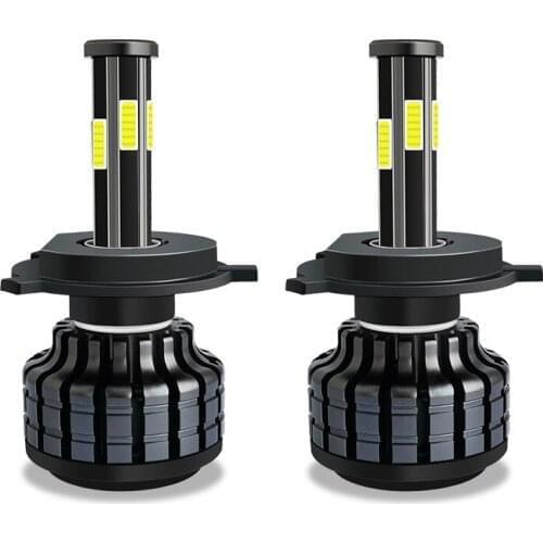 100Pcs/Lot 50Pair 6 Sides 6000K 120W 12000lm 9005 9006 H11 H4 H7 Car LED Headlight Bulbs Auto Led HB3 HB4 9007 HB5 Headlamps