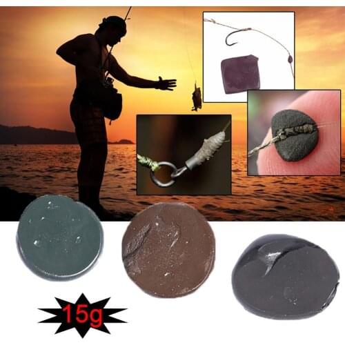 15g Carp Fishing Tungsten Putty Mud Soft Sinker Silt Extra Heavy Tackle Tool