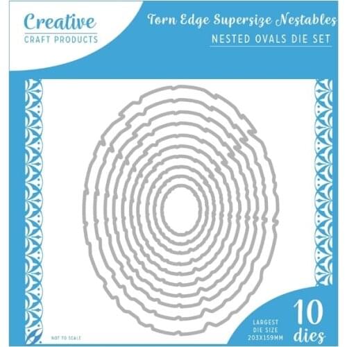 2021 AliliArts Metal Cutting Dies Big Oval frame set diy Scrapbooking Photo Album Decorative Embossing PaperCard Crafts Die