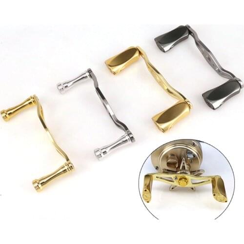 7*4mm 8*5mm Bait Casting Metal Parts for Fishing Reel Handle Knobs for Bait casting Fishing Tackle Accessory Pesca