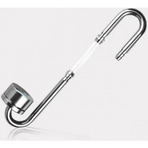 Aquarium Stainless Steel Co2 Diffuser With U-tube For Water Plants Free Length Refinement