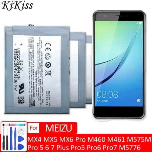 BT40 BT41 BT51 BT56 BA792 Battery For Meizu Meizy MX4 MX5 MX6 Pro M460 M461 M575M M5776/Pro 5 6 7 Plus Pro5 Pro6 Pro7 Batery