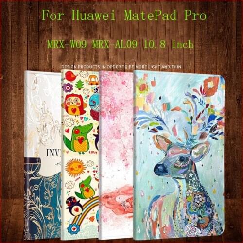 PU Leather Magnetic Flip Tablet Case Cover For Huawei MatePad Pro 10.8 Inch MRX-W09 MRX-AL09 Stand Protector Fundas MatePad Pro
