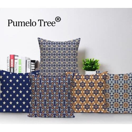 Geometry Pillowcase Modern Pillow Cover Home Decor Cushion Cover Print Pillow Cases 45x45cm Car Pillow Case Sofa Decoration