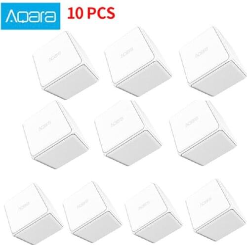 Aqara Magic Cube Controller Zigbee Version Controlled Door Six Actions For A Smart Home Device Work Met Mihome App