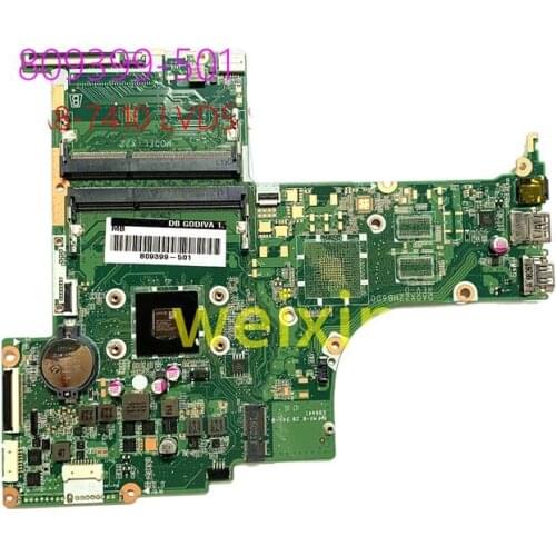809336-001 809336-501 DA0X22MB6D0 X22 Mainboard for HP PAVILION 15-AB notebook motherboard 100% f
