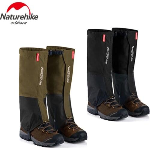 Naturehike Hiking Gaiters Camping Trekking Backpacking Lower Leg Guard Boot Cover Legging Gaiter Waterproof Durable Calf Wrap