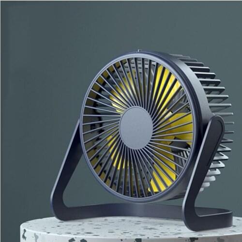 New Small USB Fan Desktop 5 Inch Plug-in Mini Quiet Office Student Dormitory Desktop Small Fan