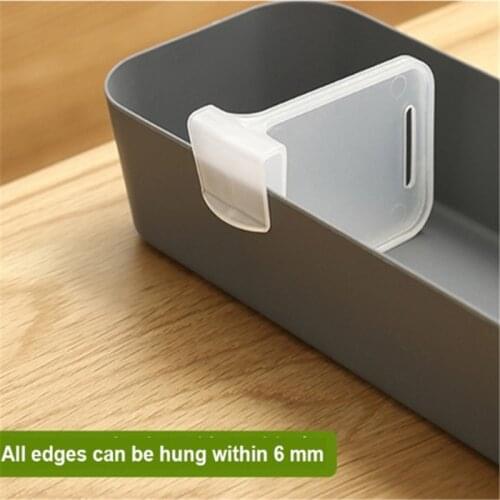 4PCS Refrigerator Classified Storage Transparent Divider Freely Adjustable Divider Plywood Food Storage Rack Compartment Sorting