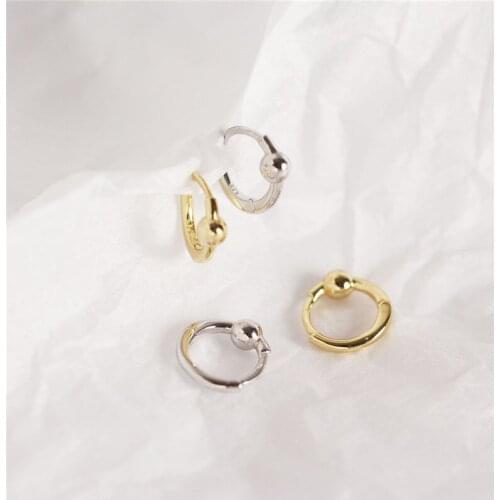 S925 Silver color Earrings Pendant Ball Earrings Fashion Design Womens Jewelry Wedding Banquet Girlfriend Gift Ladies Jewelry