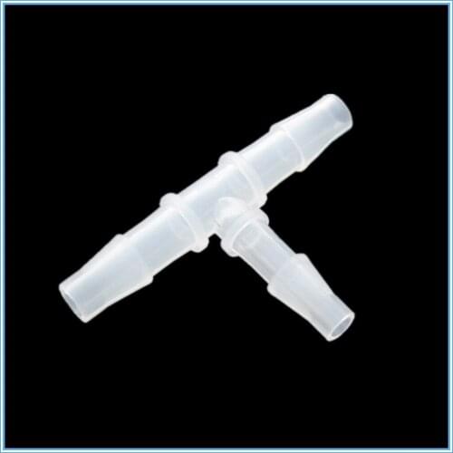 Ariable diameter three-way tee, plastic fittings, three-way hose connection