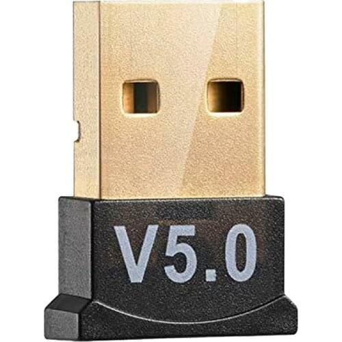 USB Bluetooth 5.0 Adapter Wireless Dongle Stereo Receiver o Sender for PC Computer Laptop Earphone TV Transmitter