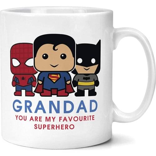 Grandad You Are My Superhero Mug Gift