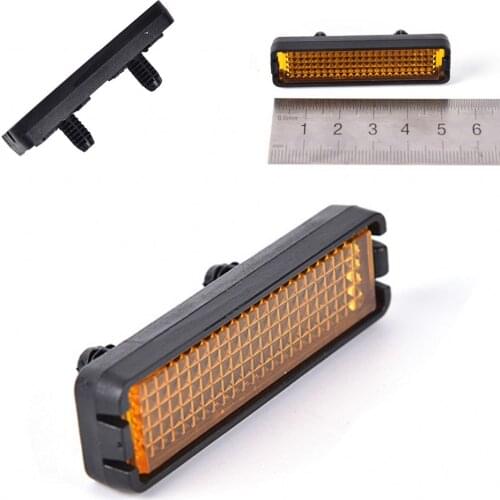 Bike Bicycle Spoke Reflector Safety Warning Light Safety Wheel Rim Reflective Light Mount Vintage Clip Tube Reflector