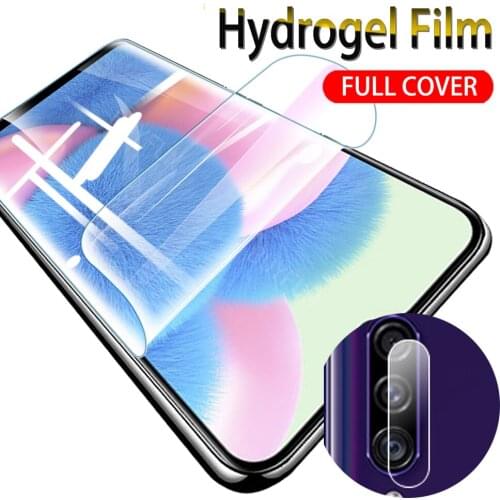 1-2PCS Front Film / Camera Glass For Samsung Galaxy A30S Hydrogel Film A30 S Screen Protector on Sumsung Glaxy A30S A 30S HD