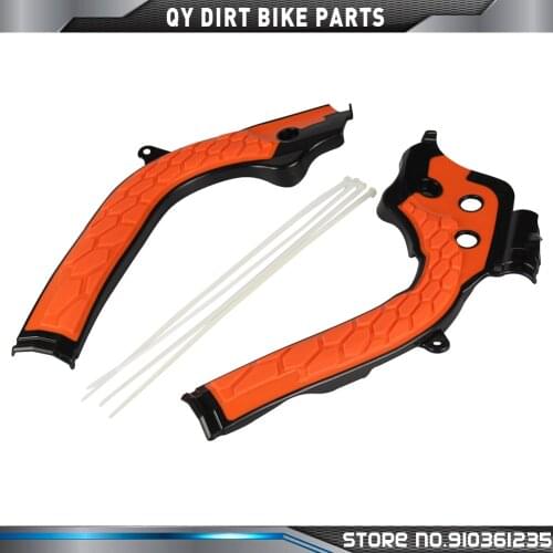 X-Grip Frame Guard Protection Cover For Husqvarn TE FE FC SX SXF EXC EXC-F 125 150 250 300 350 450 Dirt Bike MX Motocross