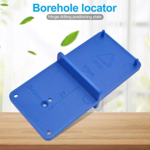 1PC 35mm 40mm Hinge Hole Drilling Guide Locator Hole Opener template Door Cabinets DIY Tool For Woodworking Tool