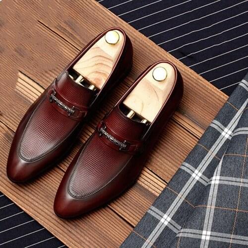 2021 Summer Men genuine leather brogue shoes business dress banquet suit shoes men brand Bullock wedding oxford shoes for men