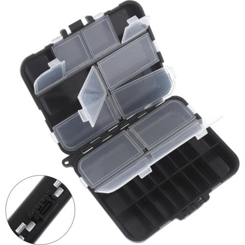 26 Activity Compartments Double Sided Carp Fishing Tackle Box for Fishing Hook Swivel Ring Lures and Accessories Storage Case