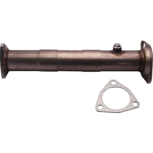 3x 2.5" Cat Exhaust Pipe Converter Kit For LS RS GS GSR B16 B18 1990-2001