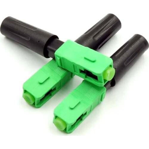 Skylynn Promotion FTTH SC/APC Single Fiber Single Mode Embedded Fiber Optic Fast Connector, Field Mount Quik Connector