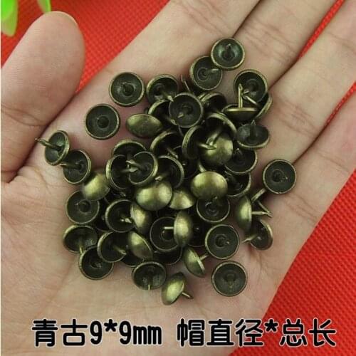 9mm*9mm bronze bubble nail decorative sofa nails pin technology drum antique taciturnly