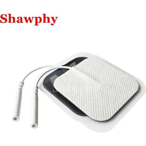 20pcs/lot Electrode Pads Tens Electrodes for Tens Digital Therapy Machine Massager posters Nerve Stimulator with 2mm Plug