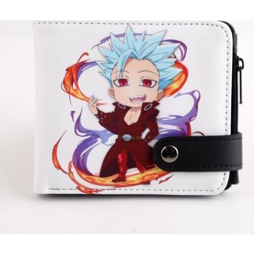 The Seven Deadly Sins Wallet Foxs Sin of Greed Ban Coin Pocket