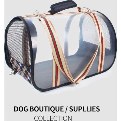 Hot Sale Fashion Breathable Pet Cage Folding Car Bag Portable Pet Supplies Dog Out Carrying Bag