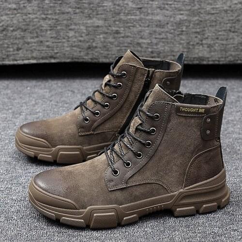 Boots men shoes Outdoor tooling Martin boots high boots