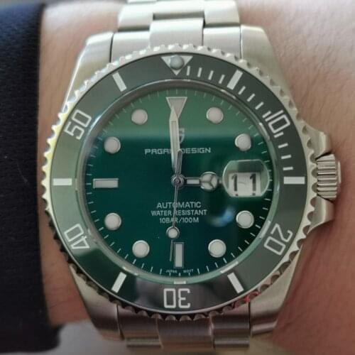 Relogio Masculino PAGANI Design brand men automatic watches stainless steel mechanical men wrist watch diving clock new fashion