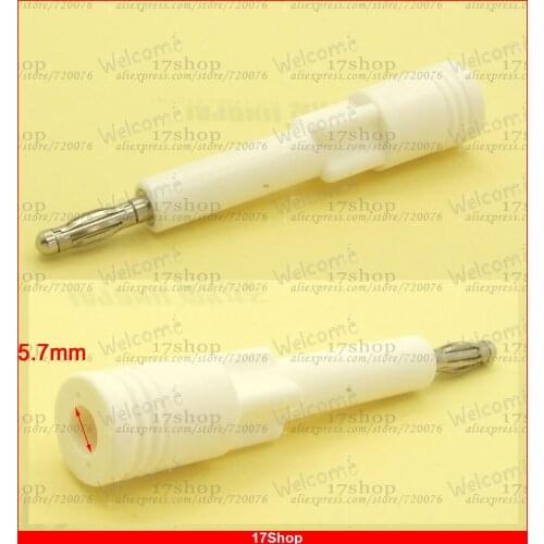 Set 15KV high voltage resistant 4mm banana plug Solder Soldering - cross-shaped